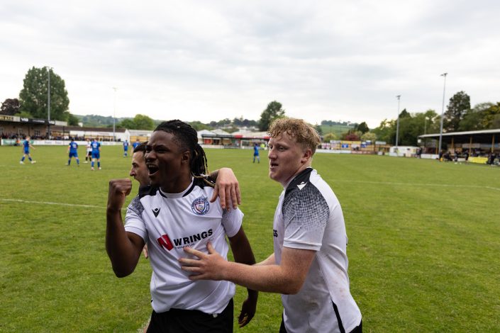 Punselie & Lawrence celebrate