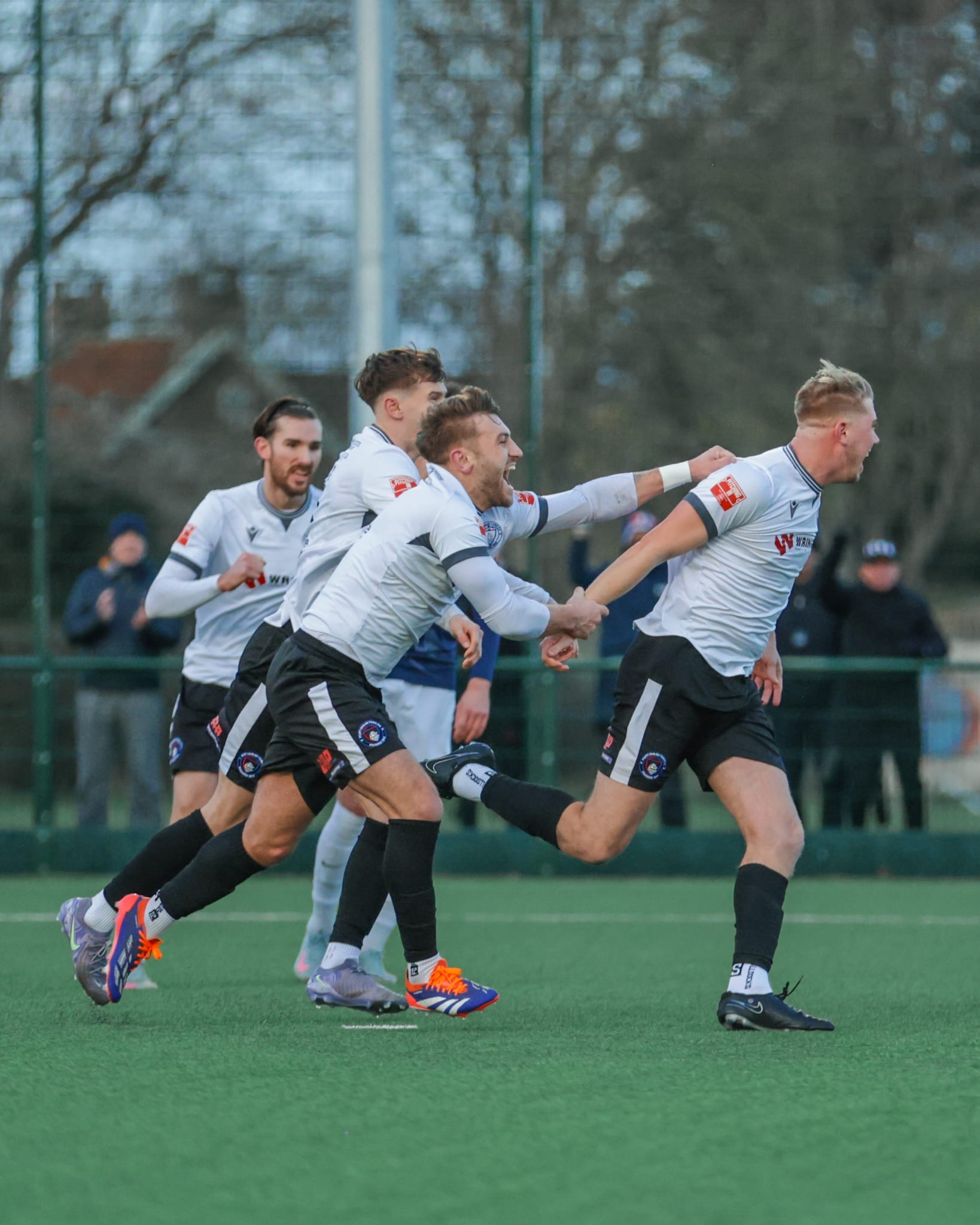 Callum Eastwood celebrates his goal