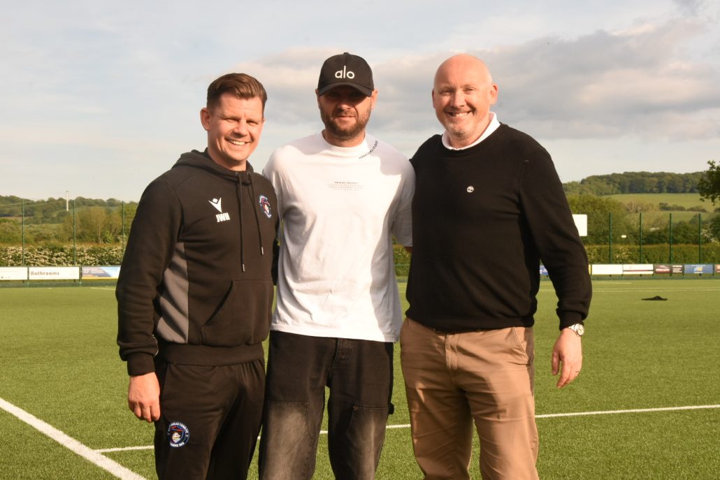 James Hughes, Kye Mountford and Grant Jefferies